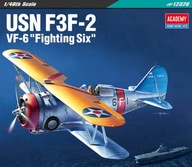 ACADEMY 12326 F3F-2 VF-6 FIGHTING SIX GRUMMAN 1:48