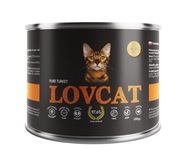 Mokra karma dla kota LOVCAT indyk 0,2 kg