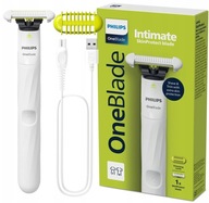 HOLIACI STROJČEK PHILIPS ONEBLADE INTIMATE NA VLASY A BIKINY, ZASTRIHÁVAČ VLASOV