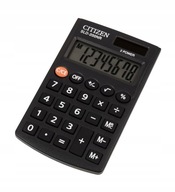 Kalkulator kieszonkowy CITIZEN SLD-200NR czarny