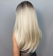 Peruka włosy długie syntetyczne blond Luvu damska