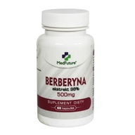 Suplement diety MedFuture Berberyna Ekstrakt 98% 500 mg 60 kapsułek