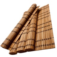 Podkładka prostokątny bambus/rattan/wiklina 33 x 43 cm