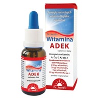 Suplement diety Dr. Jacob's Witamina ADEK płyn 20 ml 1 szt.