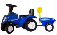 Jeździk traktor z przyczepką KATHAY-HASTER F-282 niebieski
