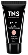 TNS Poly Gel Natural Light Pink 15 ml akrylożel