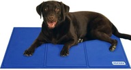 Koanni legowisko ortopedyczne dla psa odcienie niebieskiego 50 cm x 40 cm