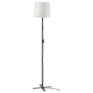 Lampa podłogowa Ikea Barlast E27 13 W biały, czarny