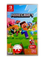 MINECRAFT NINTENDO SWITCH WER. KRABIČKOVÁ NÁPISY PL