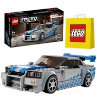 LEGO Speed Champions 76917 Nissan Skyline GT-R R34 F&F + Torba Papierowa VP