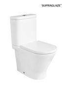 ROCA GAP ROUND kompakt WC-tál SUPRAGLAZE