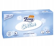 Chusteczki higieniczne bezzapachowe Foxy Cotton Ultra 3 warst. 90 szt.