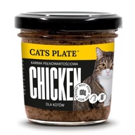 Mokra karma dla kota Cats Plate kurczak 0,1 kg