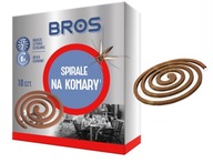 BROS SZÚNYOGRIASZTÓ SPIRÁLOK nagy kiszerelés 10db