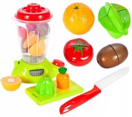 Zabawkowy ROBOT Kuchenny AGD Warzywa Owoce BLENDER