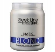 Stapiz Sleek Line Blond Mask maska z jedwabiem do włosów blond 1000ml