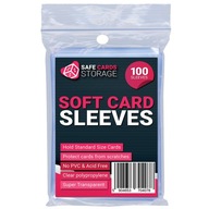 Safe Cards Storage Soft Card Sleeves 100 szt.