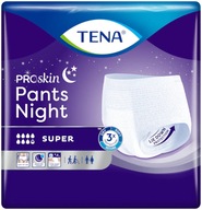 TENA Pants ProSkin Super Night, majtki chłonne, rozmiar M, 30 sztuk