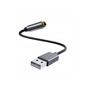 Przejściówka Kabel USB 2.0 - Jack 3,5mm Adapter