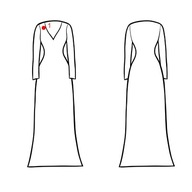 Asos suknia ślubna bez rękawów do ziemi rozmiar 36