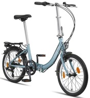 Rower składany Licorne Bike FOLD rama 13 cali koło 20 " niebieski