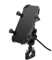 Мотоцикл держатель ram на телефон gps usb 2a 3,5-6,5 фото, цена