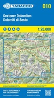 Sextener Dolomiten Dolomiti di Sesto, 1:25.000 Praca zbiorowa