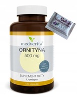 MEDVERITA Ornityna L-ornityna 500 mg 120kapsułek