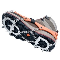 Raczki na buty z łańcuchami Rapeks Icetrak r. M 39-41 pomarańczowe