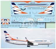 Boeing 737-800 - SmartWings OK-TSA - nálepka BOA44101