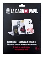CASA DE PAPEL naklejki na laptop, smartfon 32szt