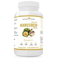 Suplement diety Natural Herbs Karczoch 600mg karczoch kapsułki 120 szt.