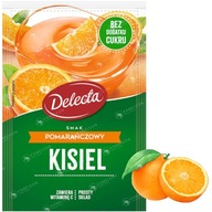 Delecta KISIEL POMARAŃCZOWY bez dodatku cukru 38G
