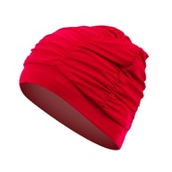 Swimming Cap Swimming Cap Summer Fashion Nylon Red