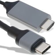 KABEL ADAPTER USB-C 3.1 TYP C DO HDMI 4K MHL 200cm