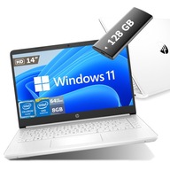 Laptop HP 14-DQ0052-8-128 14" Intel Celeron 8 GB / 192 GB biały