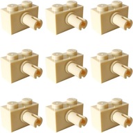 LEGO Mod építőkocka 1x2 Pin Tan 6395748 44865 - 9db