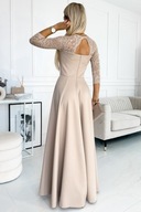 Numoco sukienka wieczorowa rozkloszowana 2202 rozmiar XL