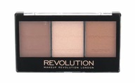 Makeup Revolution Ultra Sculp & Contour Kit Light-Medium zestaw do korygowania twarzy brązowy, jasny brązowy