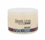 Stapiz Sleek Line Volume 250ml maska do włosów z jedwabiem