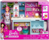 Barbie Cukiernia Zestaw + Lalka HGB73