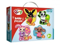 Puzzle Trefl Baby Puzzle 18 elementów Puzzle Baby Classic Bing i przyjaciele 36085