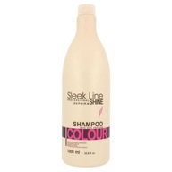 Stapiz Sleek Line Colour Shampoo szampon z jedwabiem do włosów farbowanych 300ml