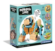 Klocki konstrukcyjne Clementoni Maker's Lab Zabawne Zwierzęta 50326