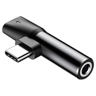 Adapter Baseus USB Typ-C na Jack 3.5mm + USB Typ-C
