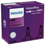 Philips H4 60/55 W 12342VPC2