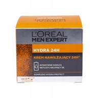 L'Oreal Paris Men Expert Hydra 24H intensywnie nawilżający krem do twarzy dla mężczyzn z ekstraktem z żeń-szenia i Active Defense System 50 ml