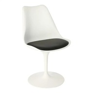 Krzesło D2.Design skóra sztuczna czarny 1 szt.