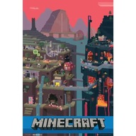 Plakat gamingowy Minecraft 61 x 91,5 cm