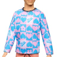 Barbie Stylowy Ken Bluza w serca DWK44 HRH24